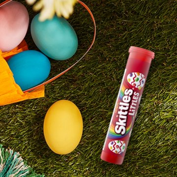 Skittles Littles Original Easter Candy Tube