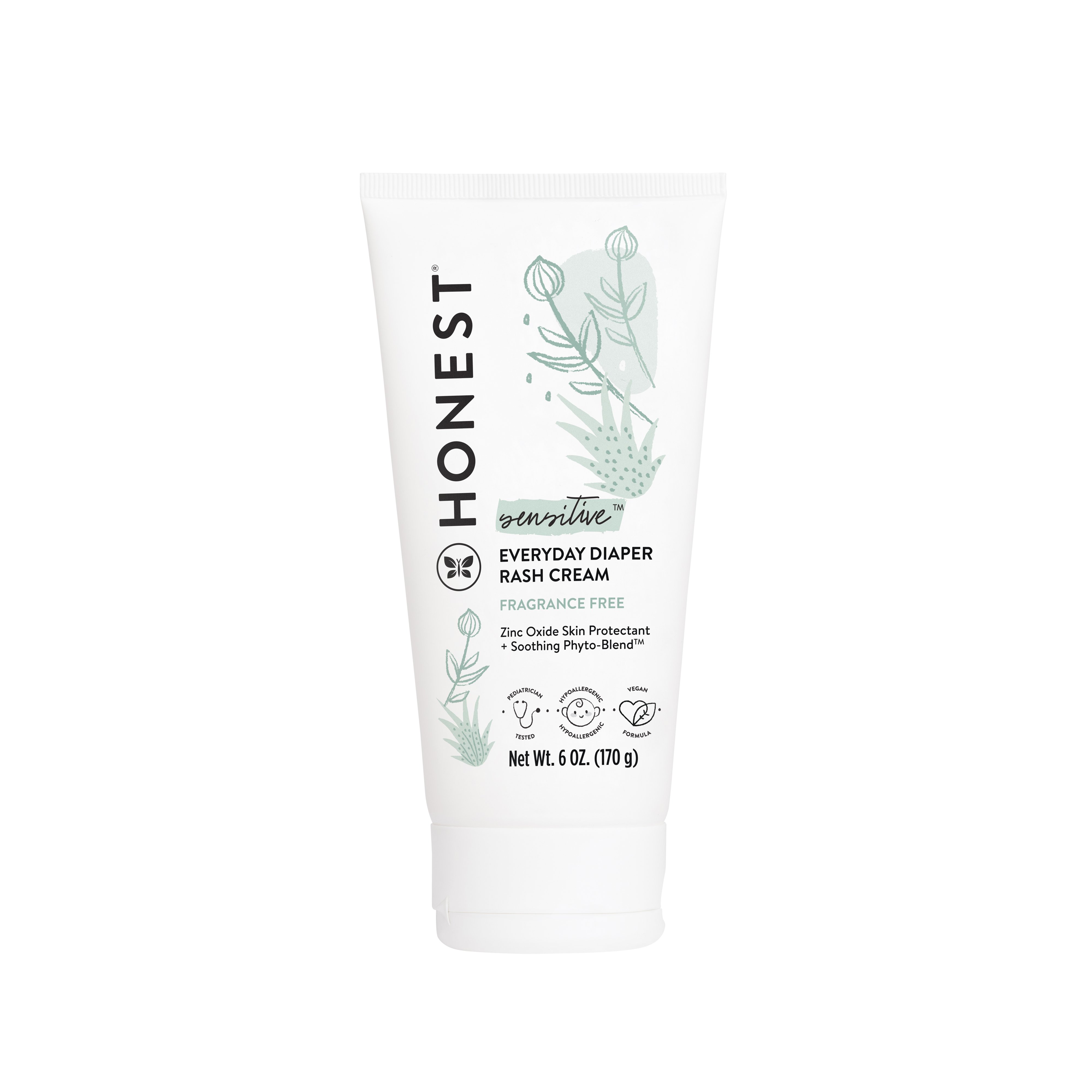 The Honest Company Sensitive Everyday Diaper Rash Cream - Shop Lotion ...