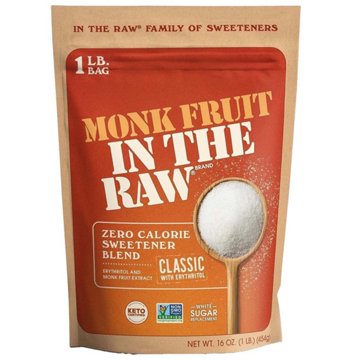 Monk Fruit in the Raw Keto-Certified Zero Calorie Sweetener, 16 oz