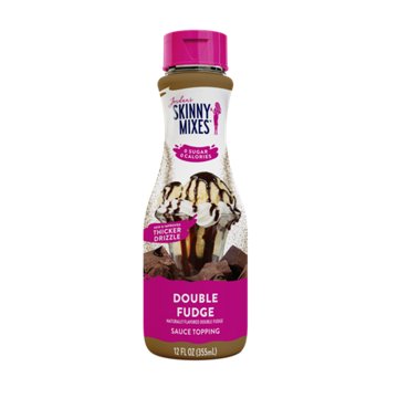 Jordan's Skinny Mixes Sugar Free Coffee & Ice Cream Sauce Topping - Double Fudge, 12 oz