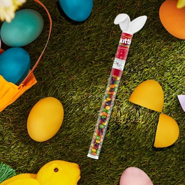 Skittles Original Easter Candy Plastic Cane