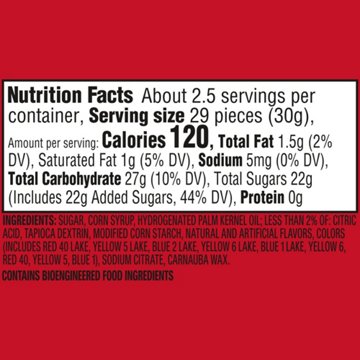 Skittles Original Easter Candy Plastic Cane