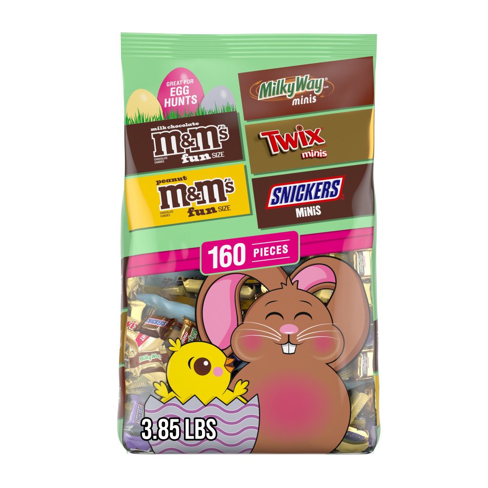 M&M'S, Snickers, Twix & Milky Way Assorted Easter Egg Hunt Candy - Shop ...