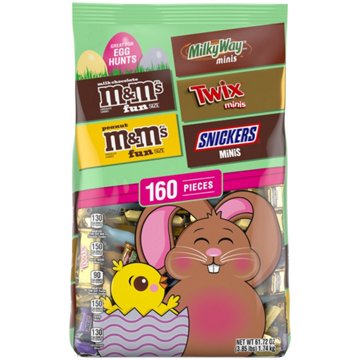 M&M'S, Snickers, Twix & Milky Way Assorted Easter Egg Hunt Candy