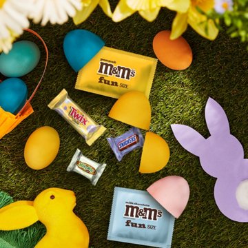 M&M'S, Snickers, Twix & Milky Way Assorted Easter Egg Hunt Candy