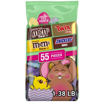 M&M'S, Snickers & Twix Assorted Easter Egg Hunt Candy