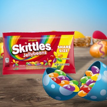 Skittles Original Jelly Beans Easter Candy - Share Size