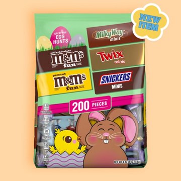 M&M'S, Snickers, Twix & Milky Way Assorted Easter Egg Hunt Candy