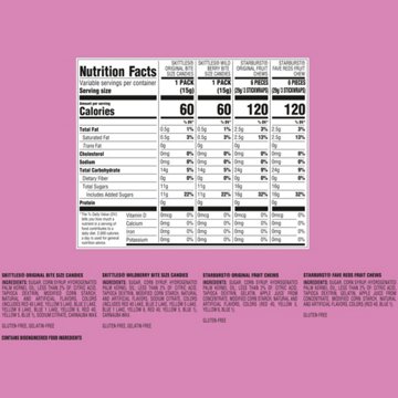 Skittles & Starburst Assorted Fun Size Easter Candy