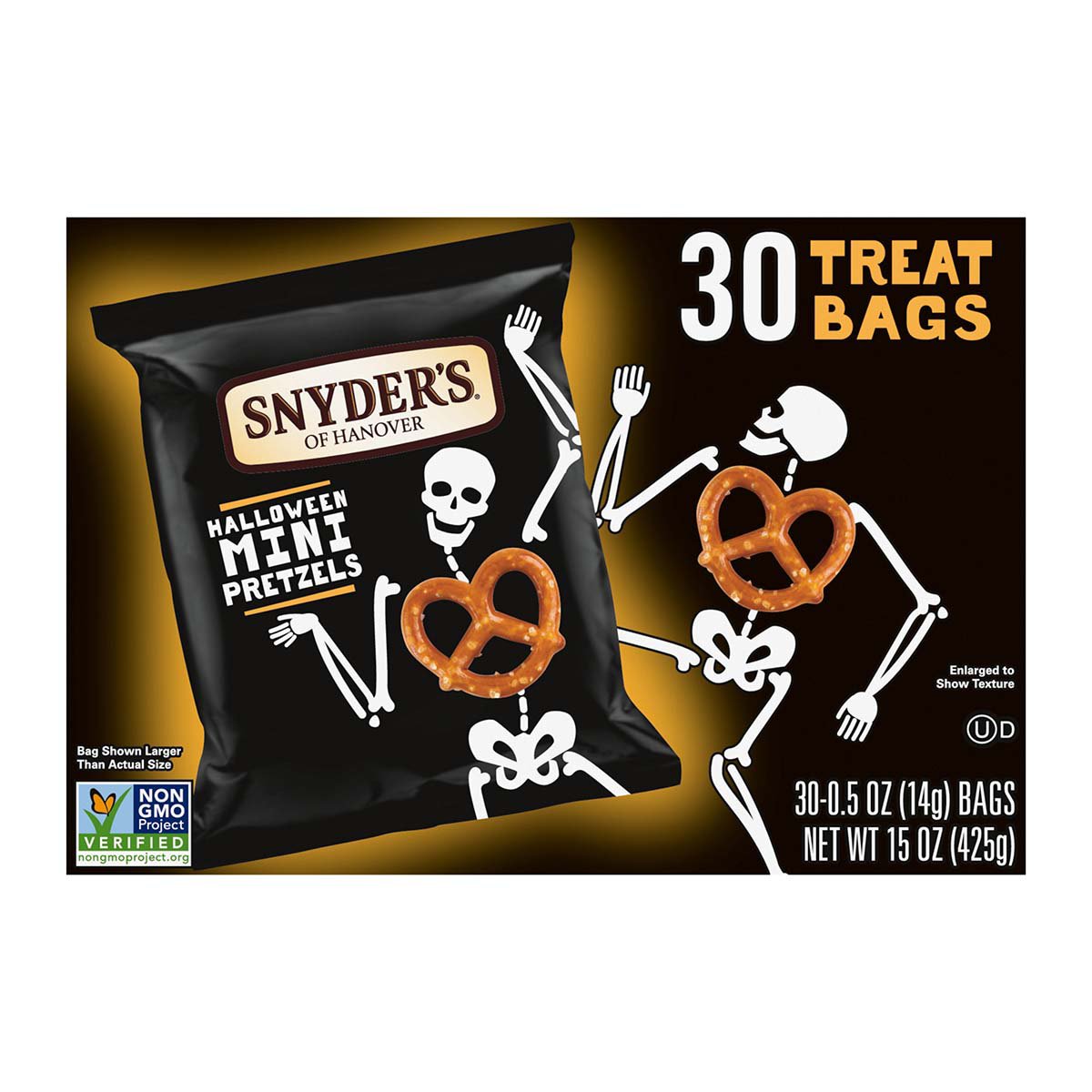 Snyder's of Hanover Mini Pretzel Halloween Treat Snack Packs - Shop ...
