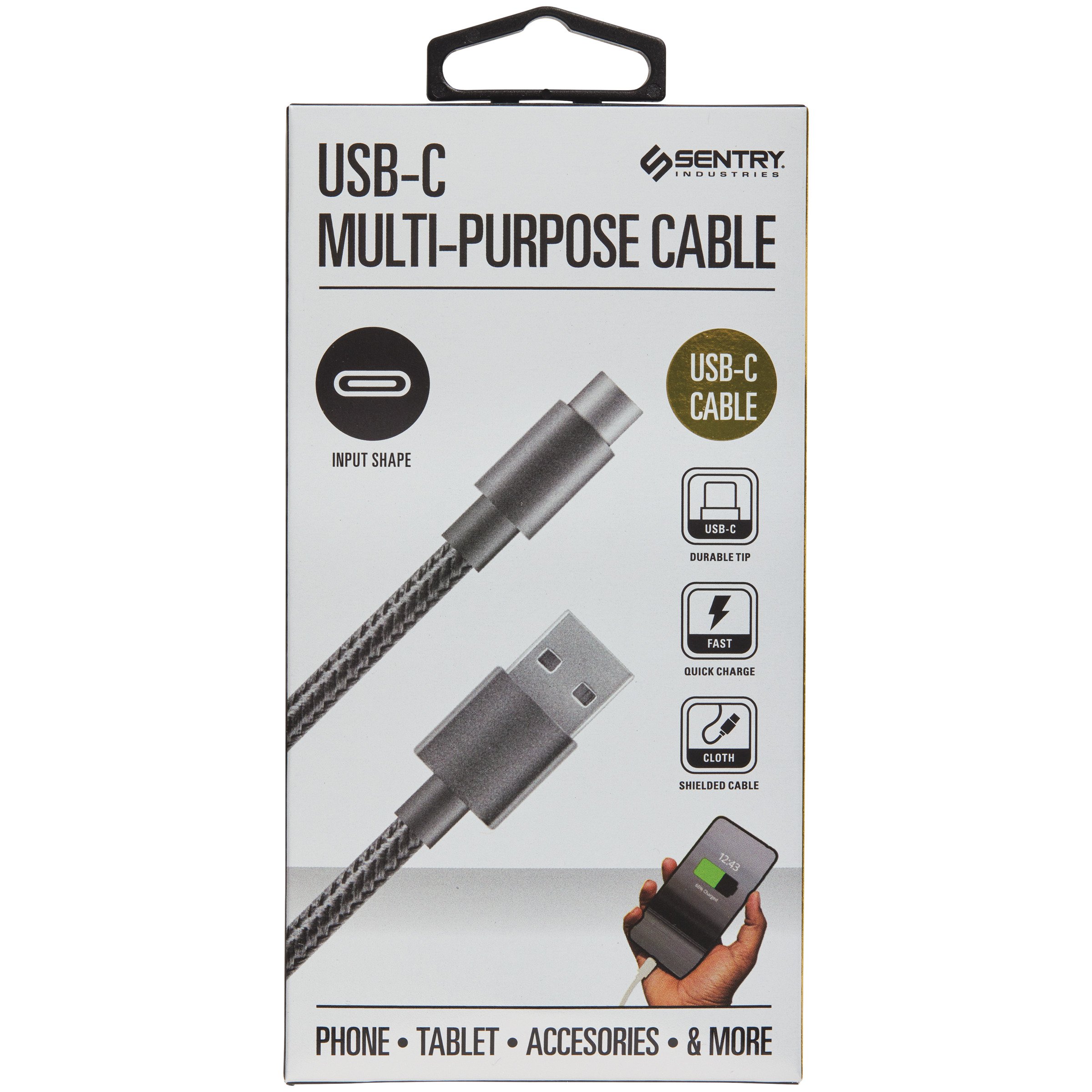Sentry USB-C Multi-Purpose Cable, Each | Low Prices & Quality