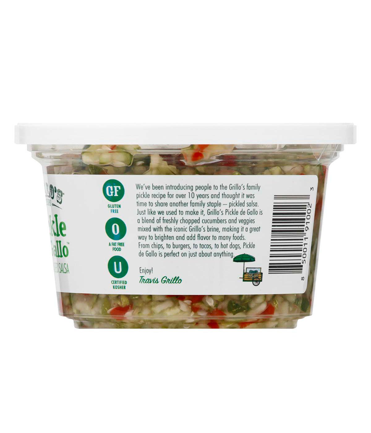 Grillo's Pickles Mild Pickle De Gallo; image 2 of 3