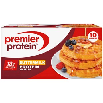 Premier Protein Buttermilk 13g Protein Frozen Waffles