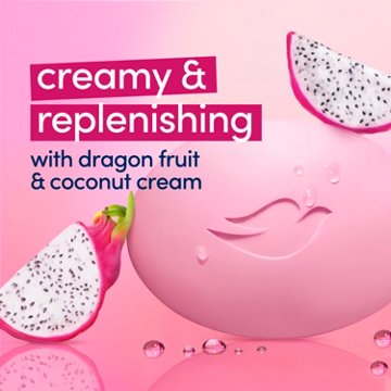 Dove Replenishing Beauty Bar Soap - Dragon Fruit & Coconut Cream