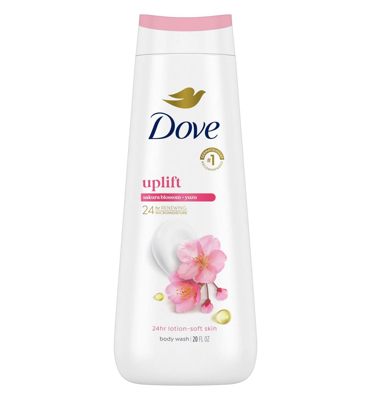 Dove Uplift Body Wash - Sakura Blossom And Yuzu; image 1 of 5