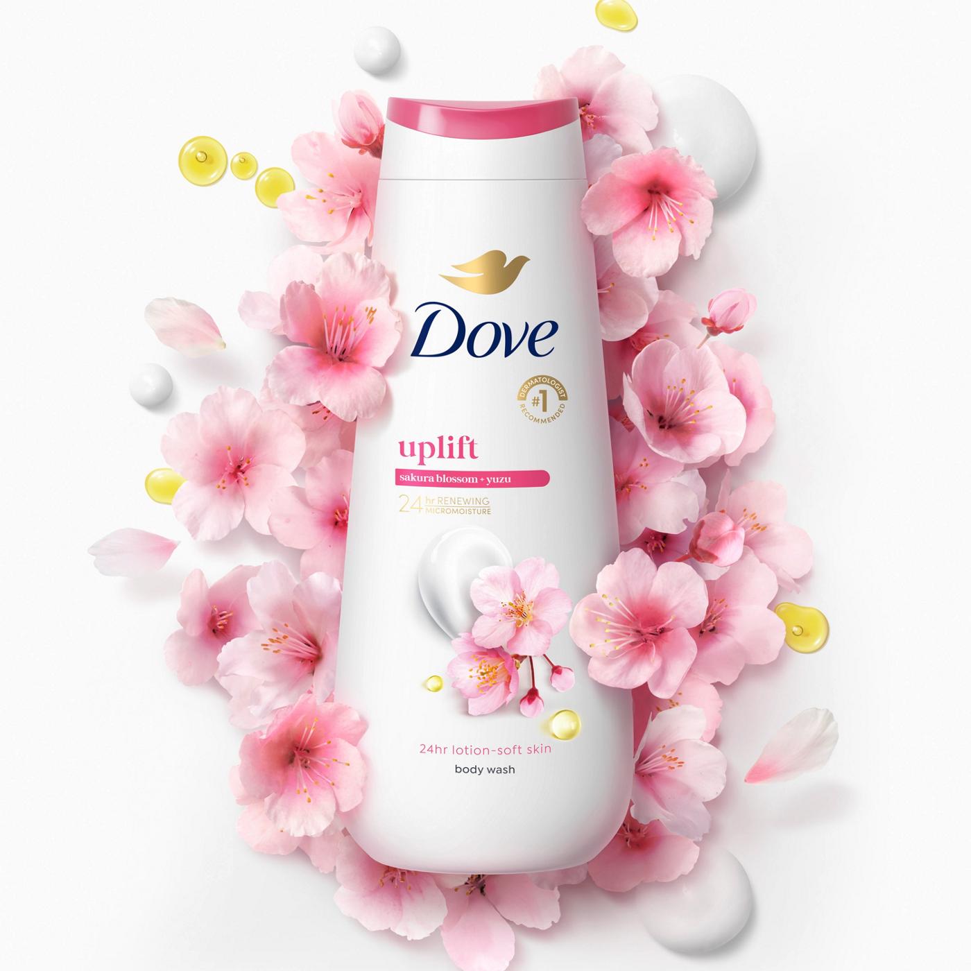 Dove Uplift Body Wash - Sakura Blossom And Yuzu; image 2 of 5
