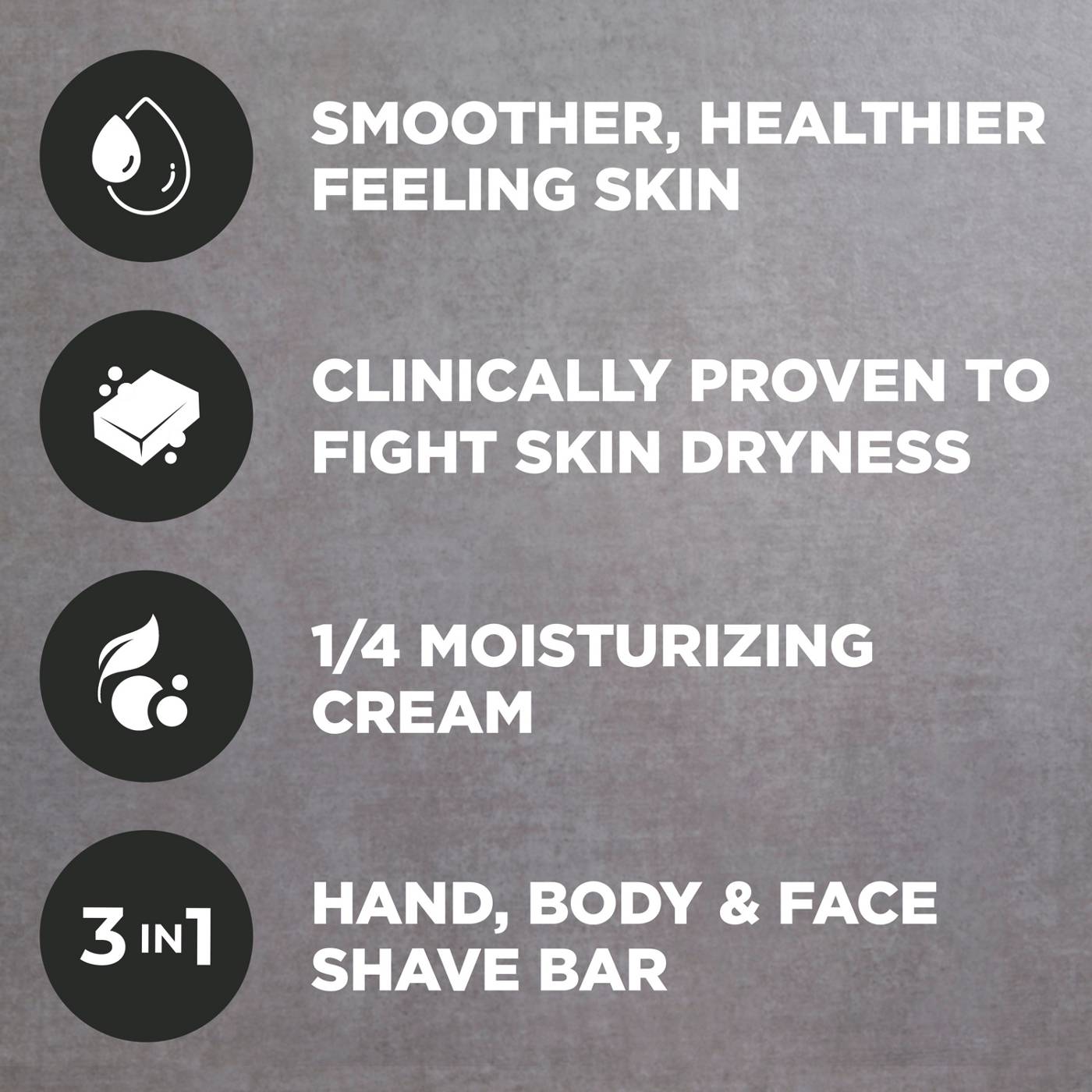 Dove Men+Care Midnight Classico Hand & Body Face + Shave Bar; image 5 of 7