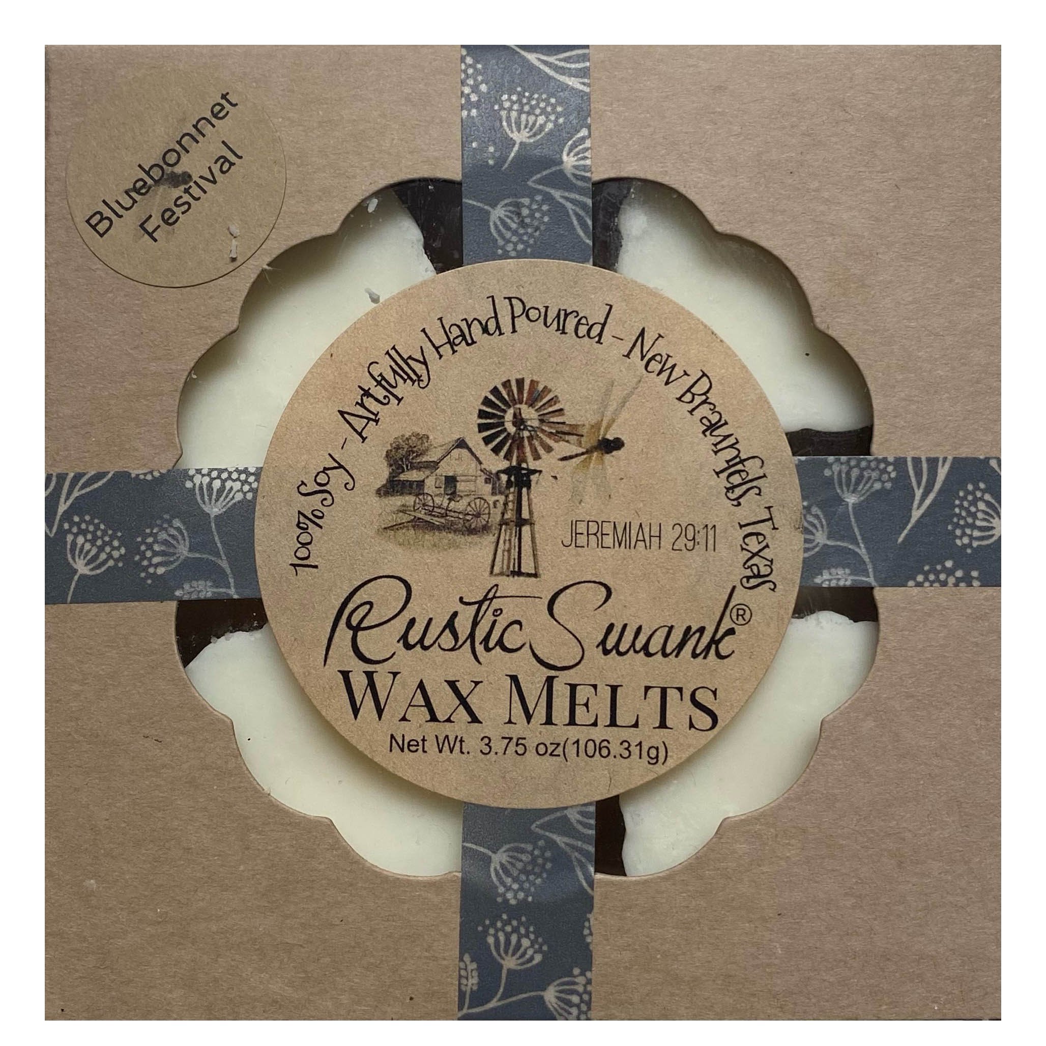 Texas Proud Rustic Swank Bluebonnet Festival Scented Wax Melts - Shop ...