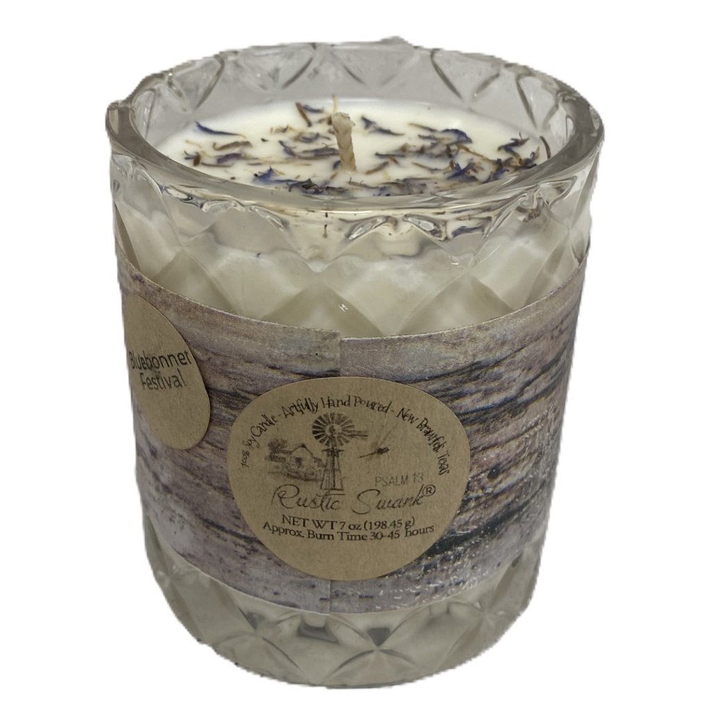 Texas Proud Rustic Swank Bluebonnet Festival Scented Votive Candle ...