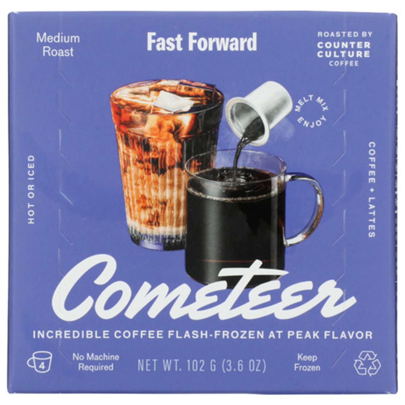 Cometeer Fast Forward Frozen Coffee Capsules - Medium Roast - Shop ...