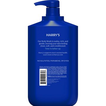 Harry's Men's Body Wash Stone - Charcoal & Lime, 30 oz