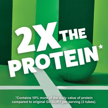 Yoplait GoGurt Protein Strawberry Yogurt Tubes