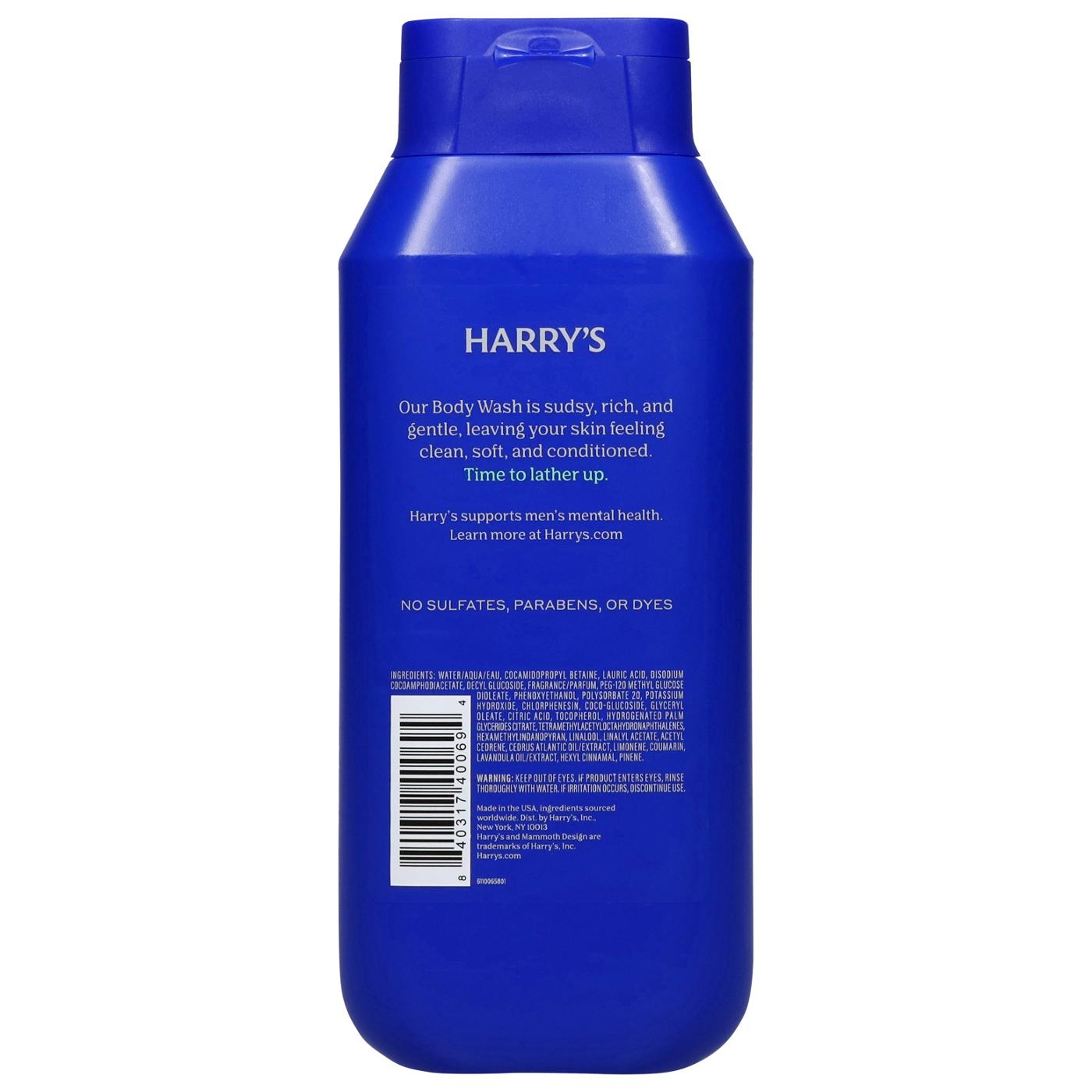 Harry's Men's Body Wash Wildlands - Sandalwood & Cypress; image 2 of 2