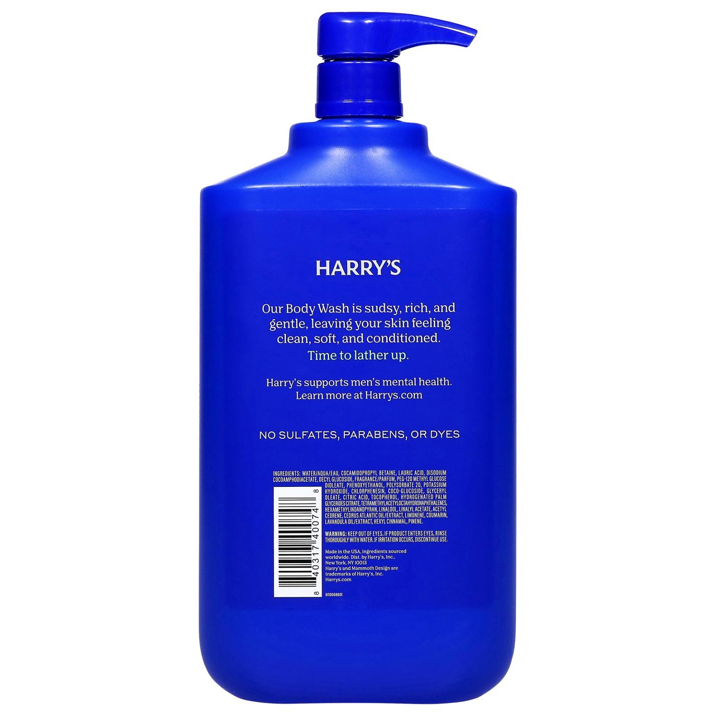 Harry's Men's Body Wash Wildlands - Sandalwood & Cypress; image 2 of 2