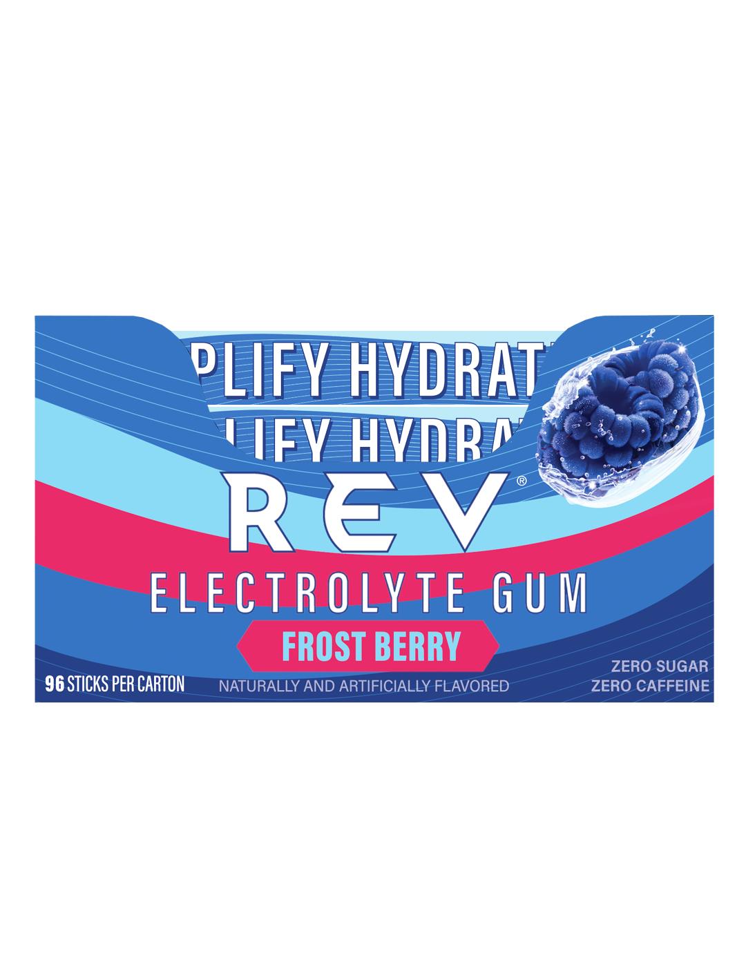 REV GUM Frost Berry Electrolyte Gum; image 2 of 3