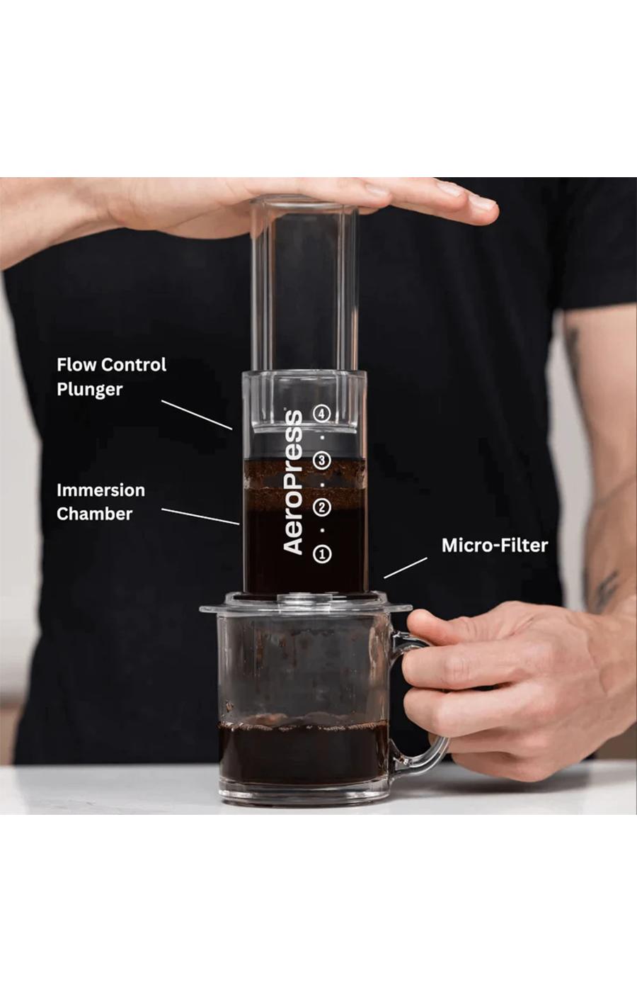 AeroPress Coffee Maker - Clear; image 4 of 6