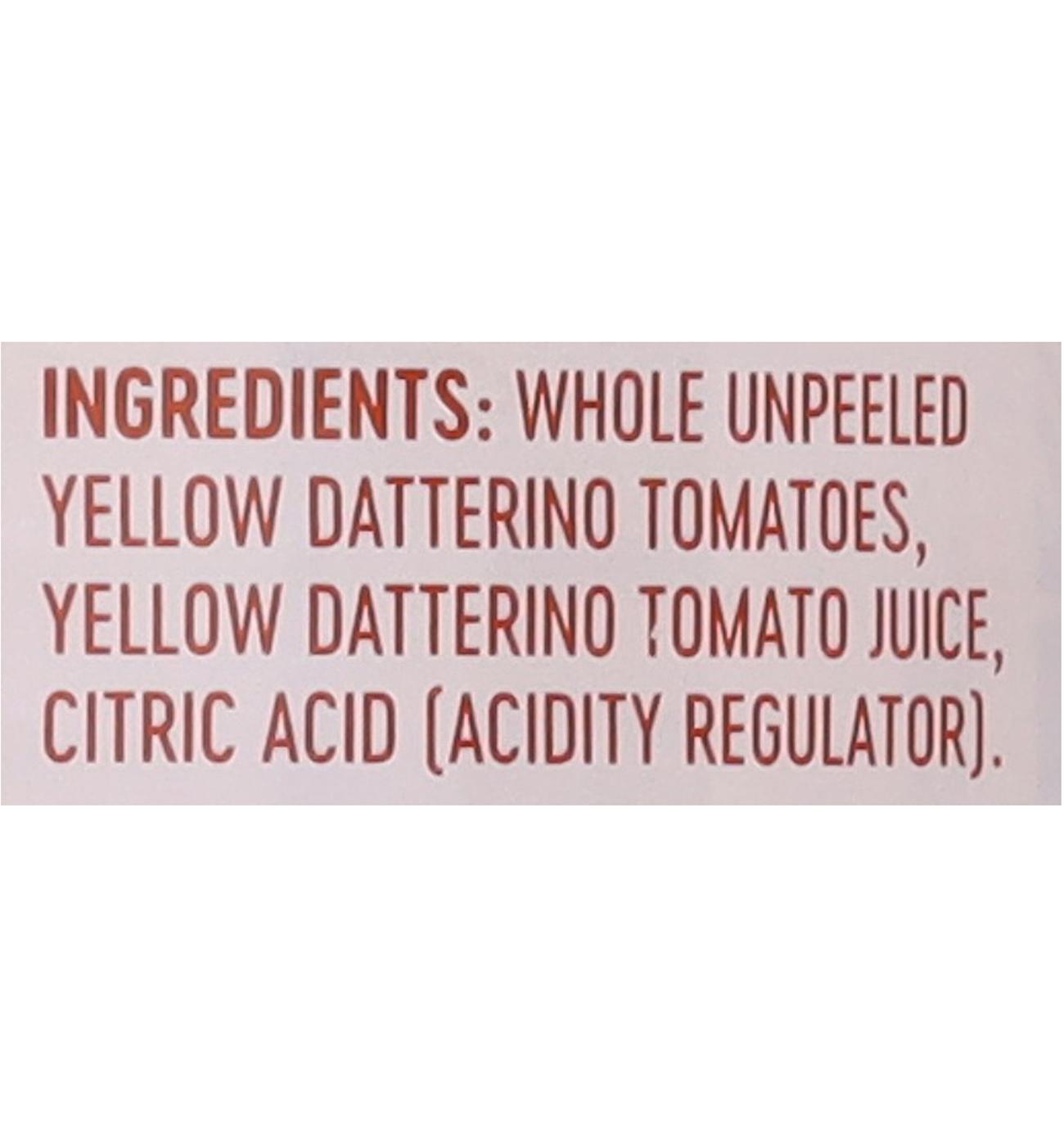 Central Market Whole Unpeeled Yellow Datterino Tomatoes in Juice; image 6 of 9
