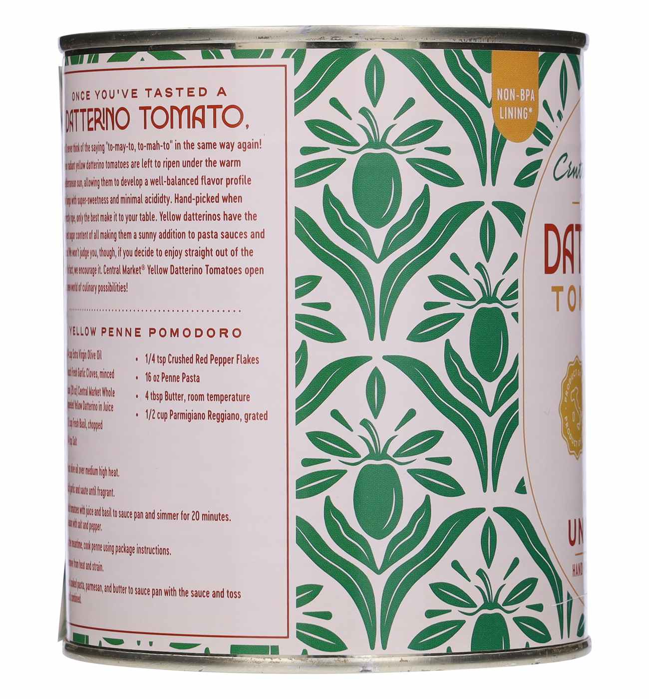 Central Market Whole Unpeeled Yellow Datterino Tomatoes in Juice; image 8 of 9