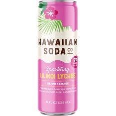 Hawaiian Soda Co Sparkling Lilikoi Lychee Soda, 12 oz | Central