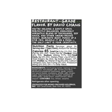 Momofuku Sweet & Spicy Korean BBQ Sauce