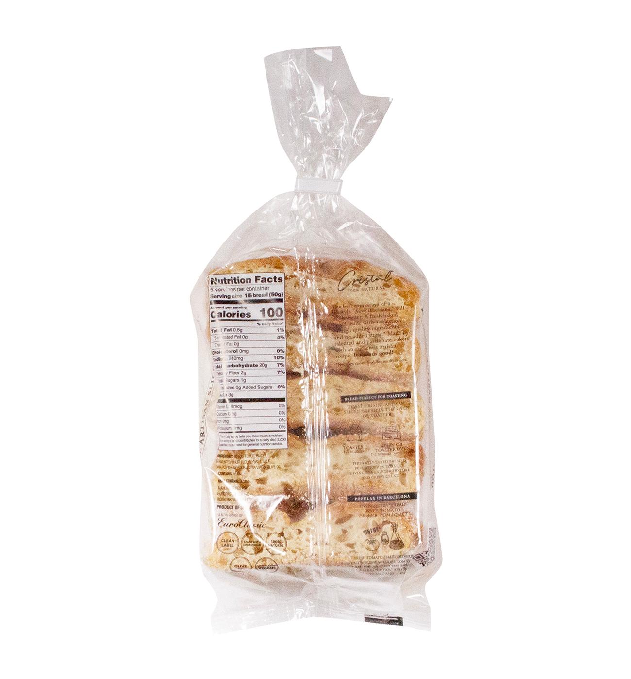 Cristal Artisan Slice Bread; image 2 of 2