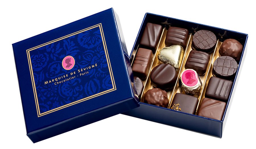 Schaal Marquis De Sévigné Dark & Milk Chocolate