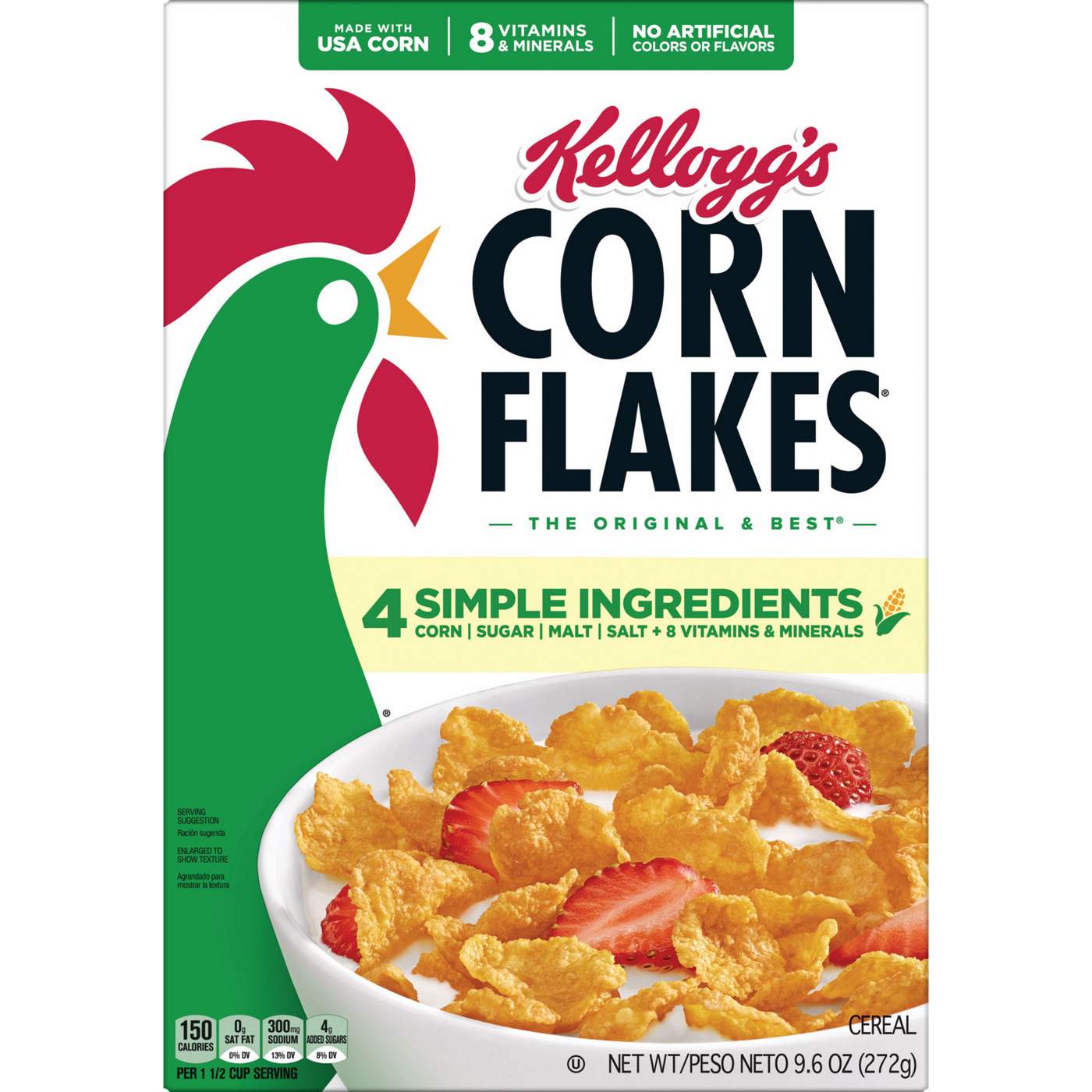 Kellogg's Corn Flakes Cereal; image 1 of 9