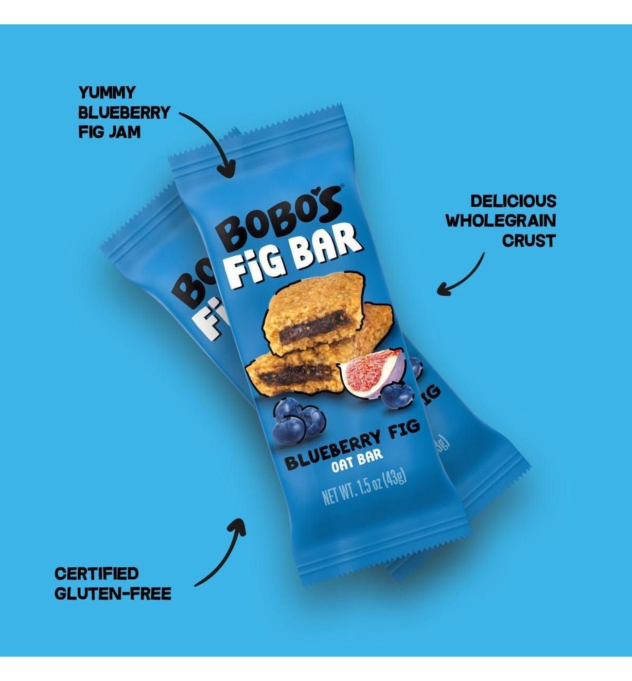 Bobo's Fig Oat Bars - Blueberry; image 2 of 2