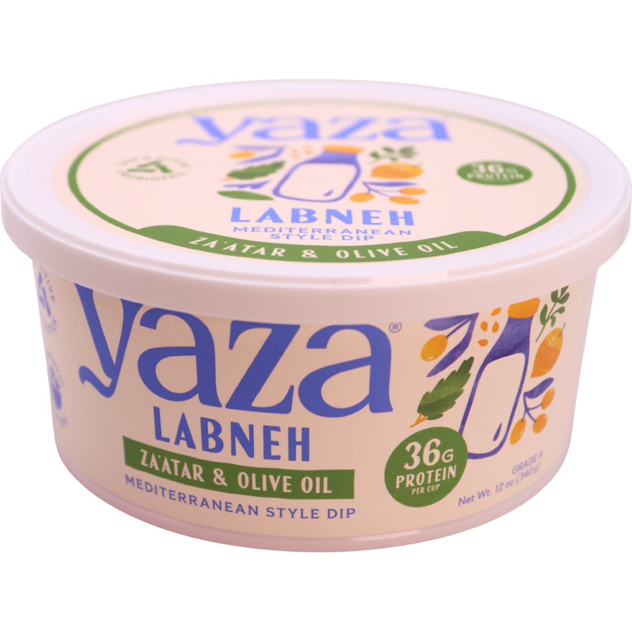 Yaza Za'Atar & Olive Oil Labneh, 12 oz | Central Market - Really
