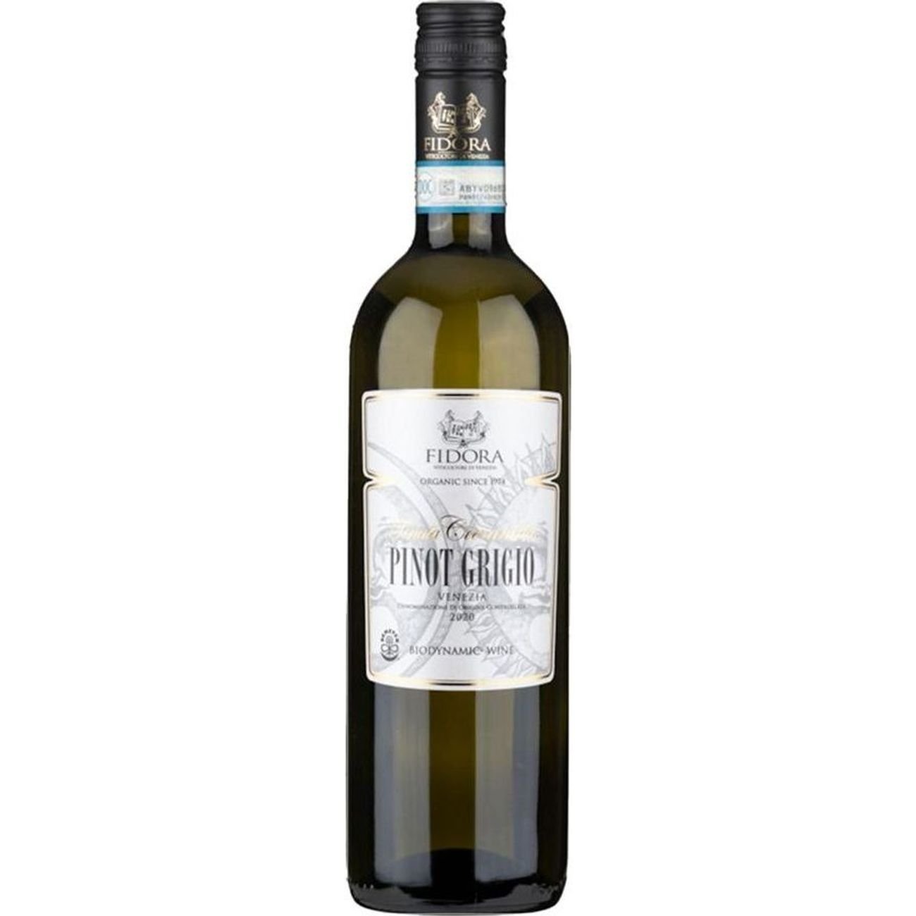 Lunaria Organic Ramoro Pinot Grigio Italy White Wine, 750 mL