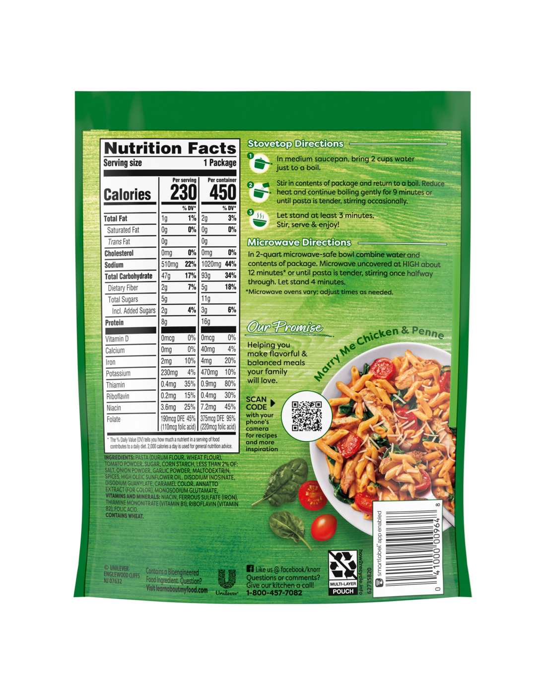 Knorr Pasta Sides Marinara Penne; image 4 of 6