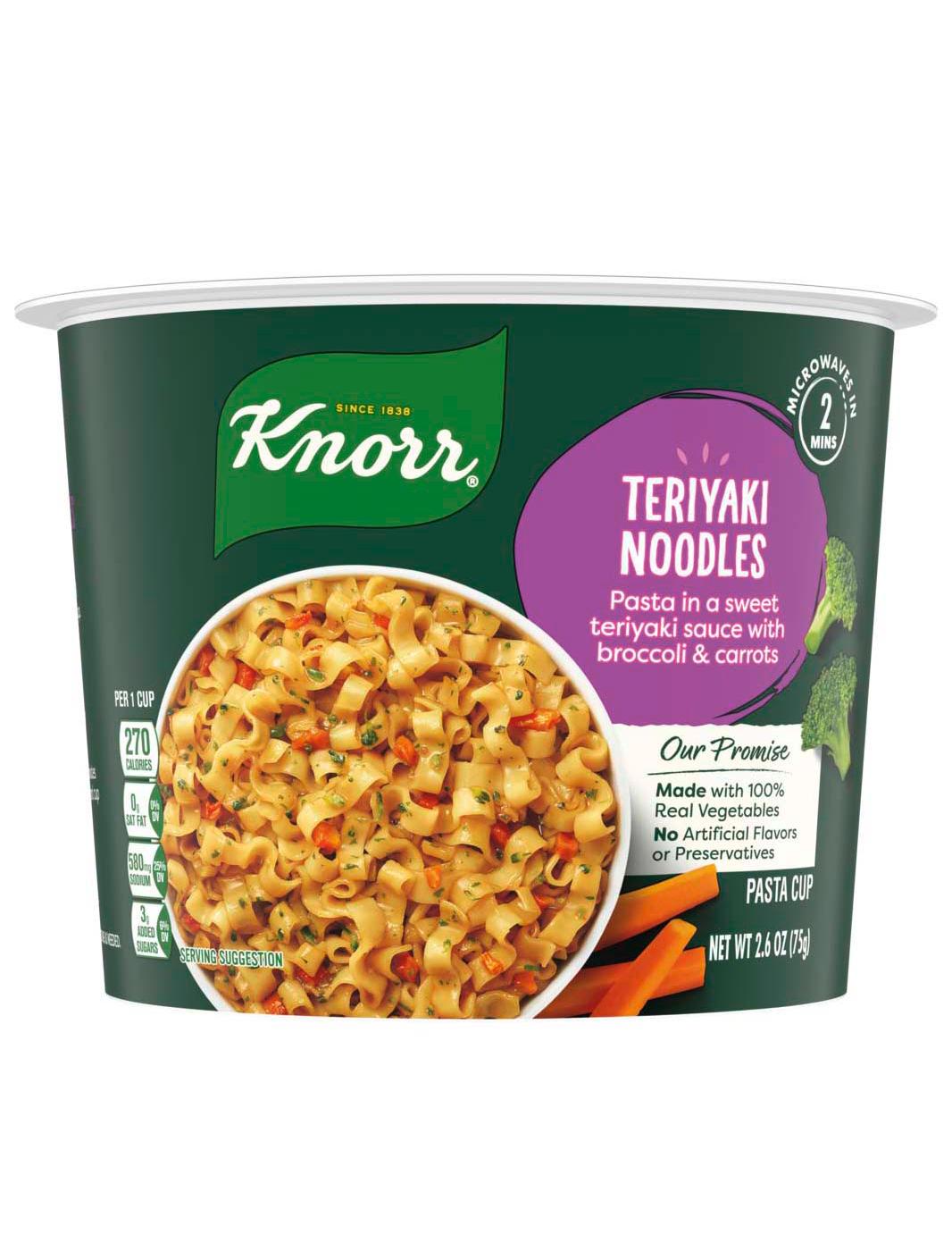 Knorr Teriyaki Noodles Pasta Cup; image 1 of 7