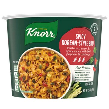 Knorr Spicy Korean-Style BBQ Pasta Cup 