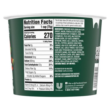 Knorr Spicy Korean-Style BBQ Pasta Cup 