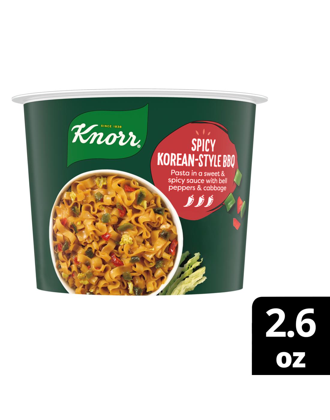 Knorr Spicy Korean-Style BBQ Pasta Cup ; image 4 of 6