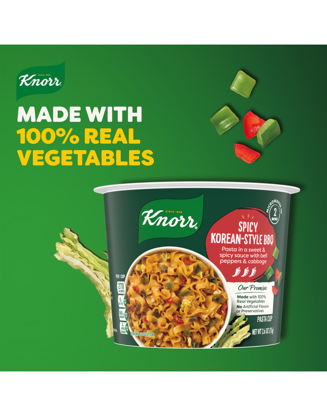 Knorr Spicy Korean-Style BBQ Pasta Cup ; image 6 of 6