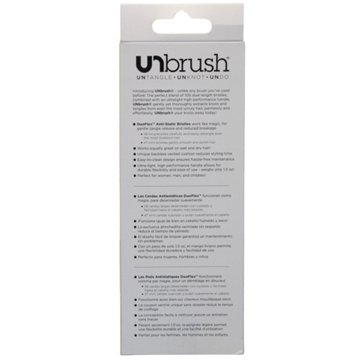 Unbrush Detangling Paddle Hair Brush - Midnight Black