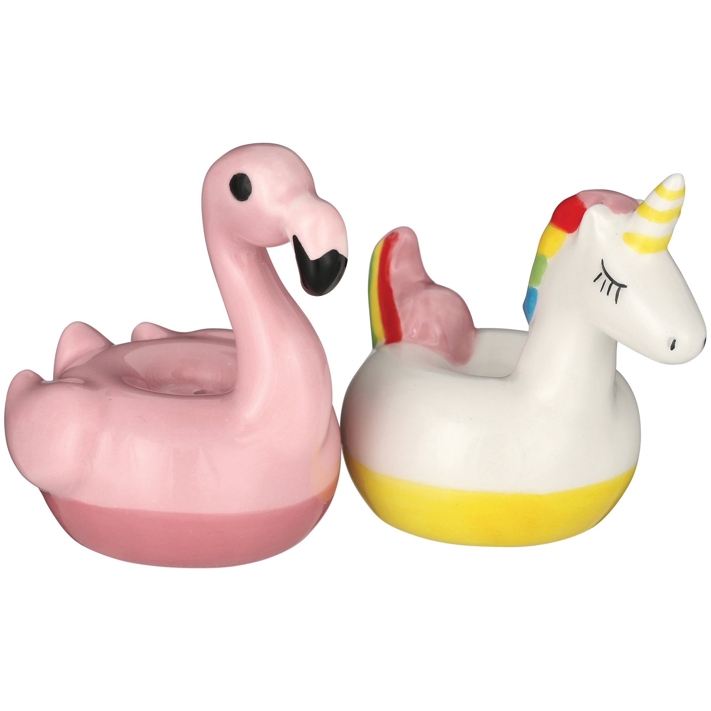 Destination Holiday Pool Float Salt & Pepper Shakers Set - Shop ...