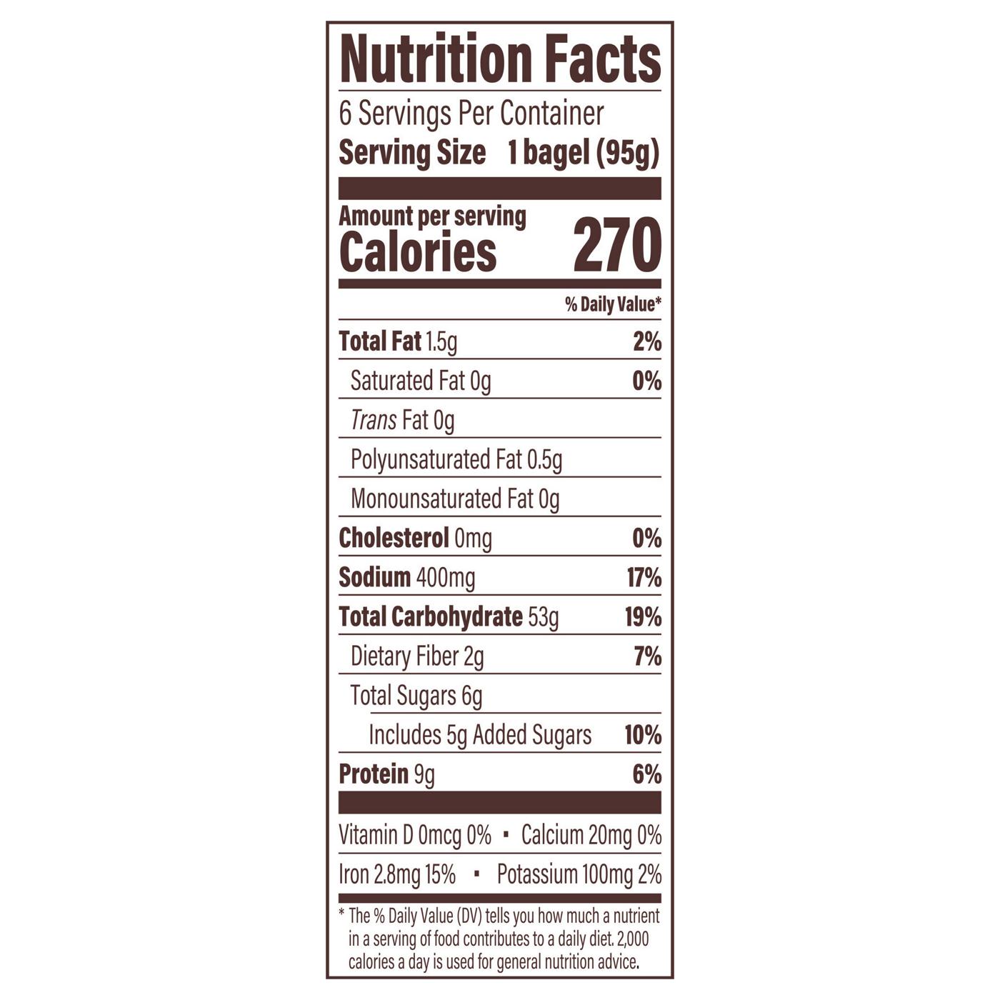 Thomas' Onion Bagels; image 5 of 9