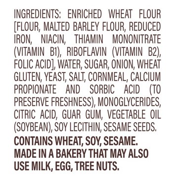 Thomas' Onion Bagels, 6 ct